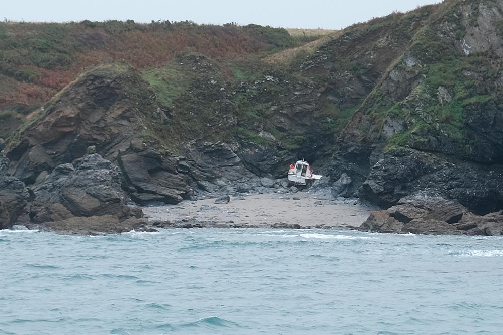 Le bateau échoué