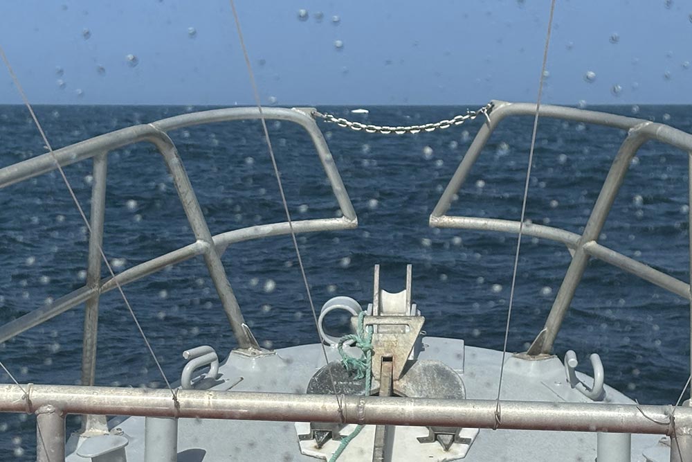 le bateau à la dérive